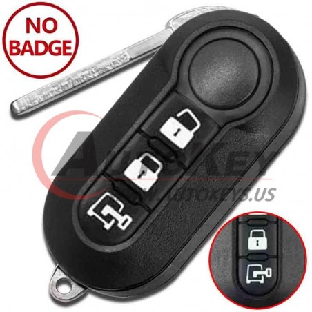 Mhz Delphi Bsi Flip Remote Key For Dodge Ram Promaster City