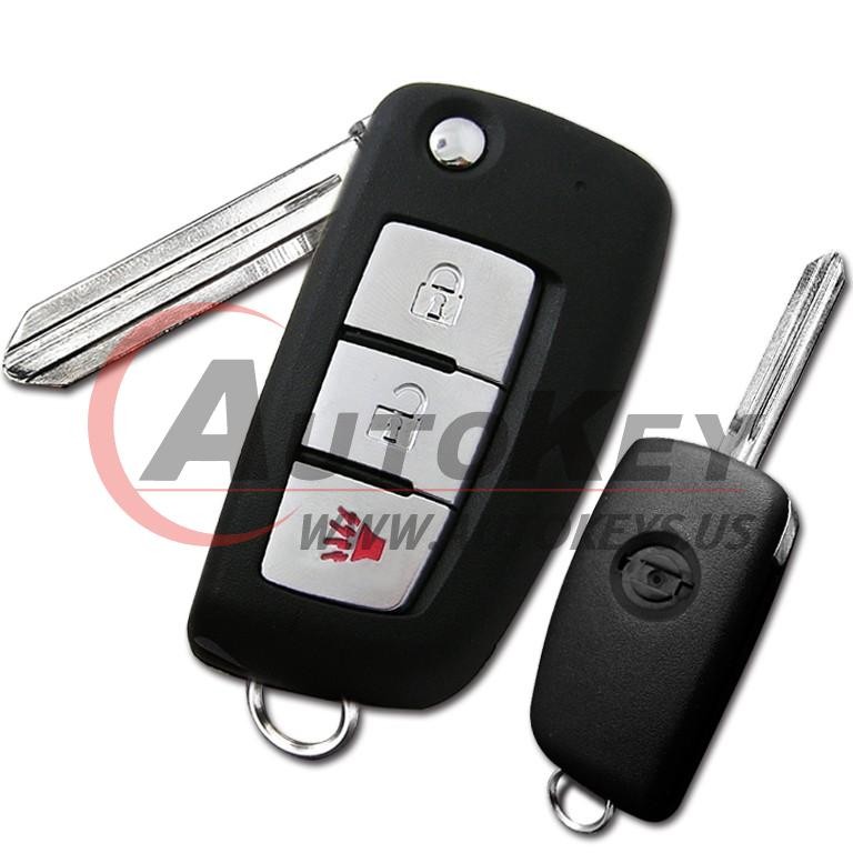 Mhz Cwtwb G Btn Flip Key For Nissan Rogue Kicks